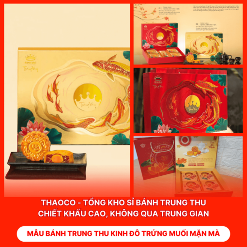 Bánh Trung Thu Kinh Đô Trứng Muối Mặn Mà