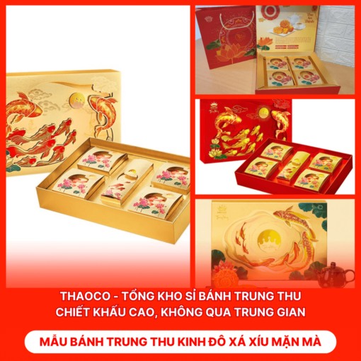 Bánh Trung Thu Kinh Đô Xá Xíu Mặn Mà
