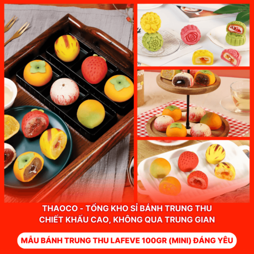 Bánh Trung Thu Lafeve 100gr (Mini) Đáng Yêu