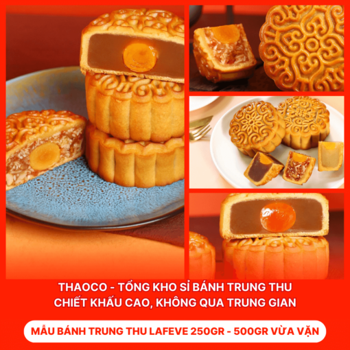 Bánh Trung Thu Lafeve 250gr - 500gr Vừa Vặn