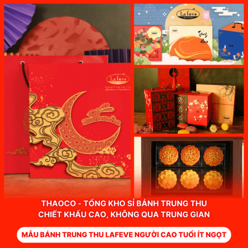 Bánh Trung Thu Lafeve Người Cao Tuổi Ít Ngọt