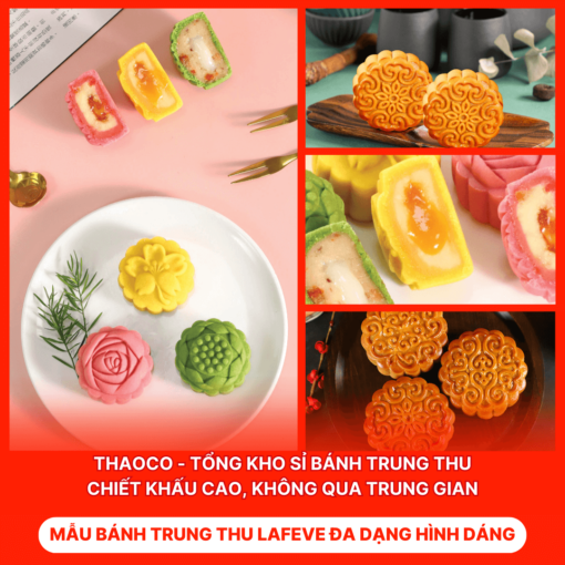 Bánh Trung Thu Lafeve Đa Dạng Hình Dáng