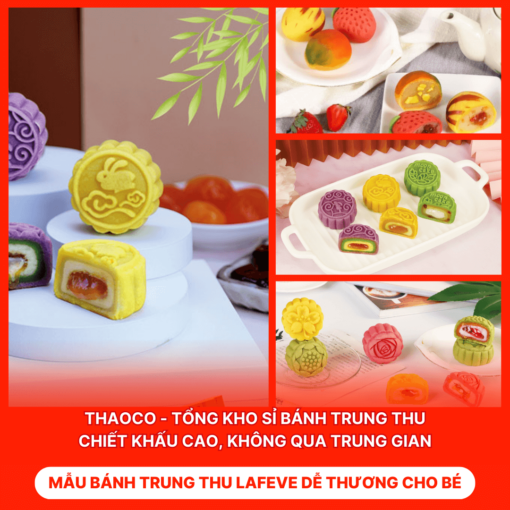 Bánh Trung Thu Lafeve Dễ Thương Cho Bé