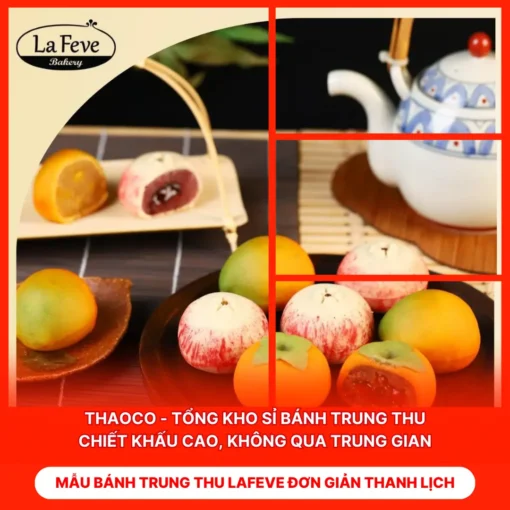 Bánh Trung Thu Lafeve Đơn Giản Thanh Lịch