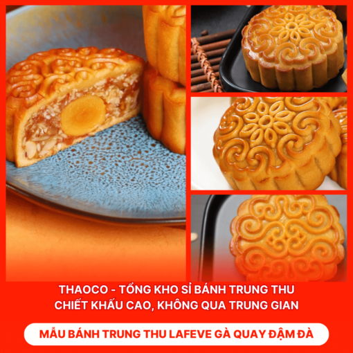 Bánh Trung Thu Lafeve Gà Quay Đậm Đà