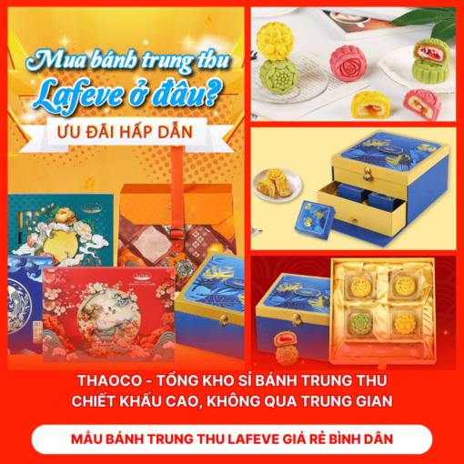 Bánh Trung Thu Lafeve Giá Rẻ Bình Dân