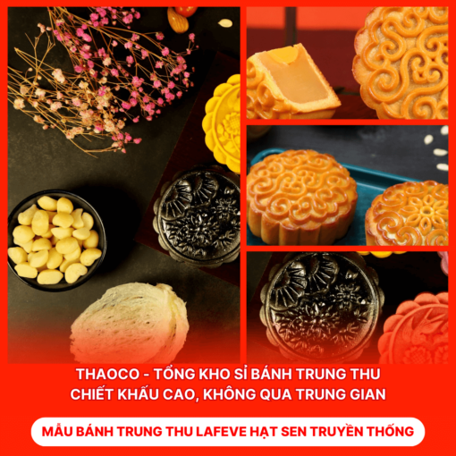 Bánh Trung Thu Lafeve Hạt Sen Truyền Thống
