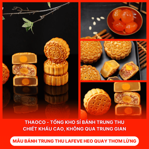 Bánh Trung Thu Lafeve Heo Quay Thơm Lừng