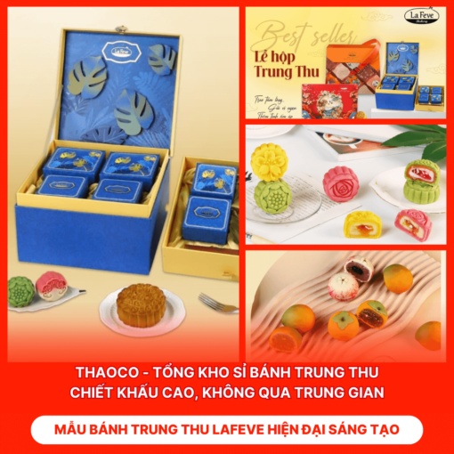 Bánh Trung Thu Lafeve Hiện Đại Sáng Tạo