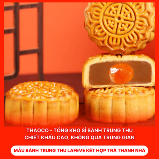 Bánh Trung Thu Lafeve Kết Hợp Trà Thanh Nhã