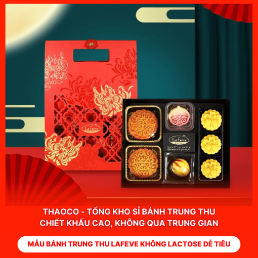 Bánh Trung Thu Lafeve Không Lactose Dễ Tiêu