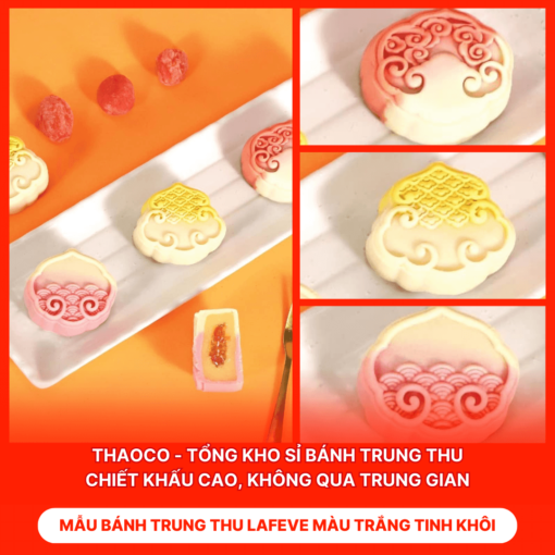 Bánh Trung Thu Lafeve Màu Trắng Tinh Khôi
