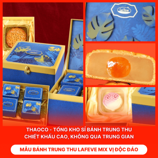 Bánh Trung Thu Lafeve Mix Vị Độc Đáo