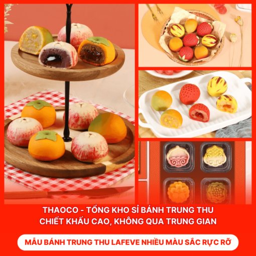 Bánh Trung Thu Lafeve Nhiều Màu Sắc Rực Rỡ