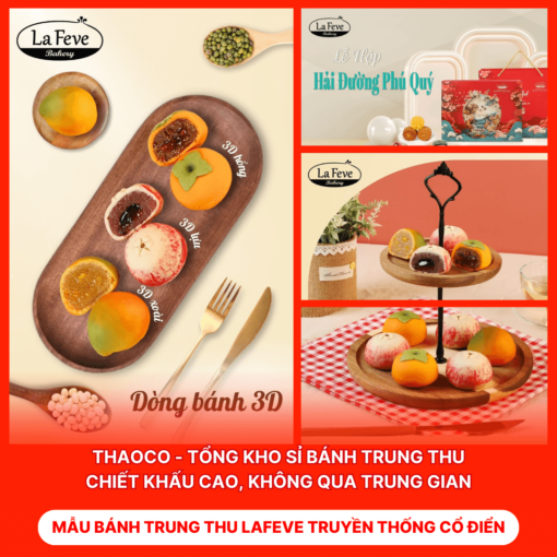 Bánh Trung Thu Lafeve Truyền Thống Cổ Điển