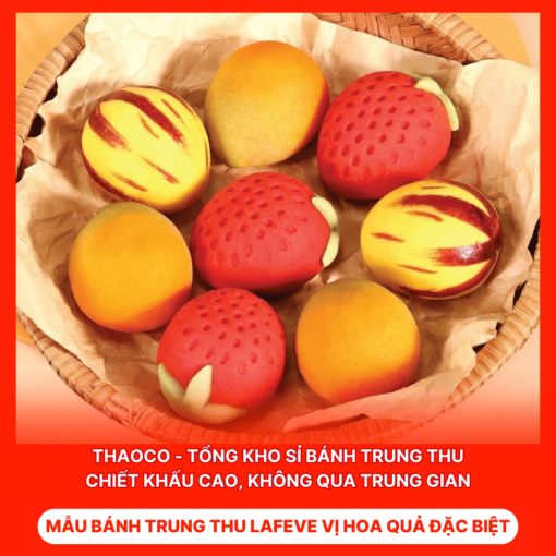 Bánh Trung Thu Lafeve Vị Hoa Quả Đặc Biệt