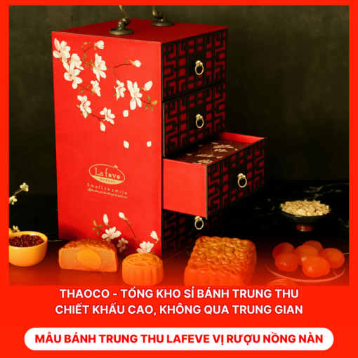Bánh Trung Thu Lafeve Vị Rượu Nồng Nàn