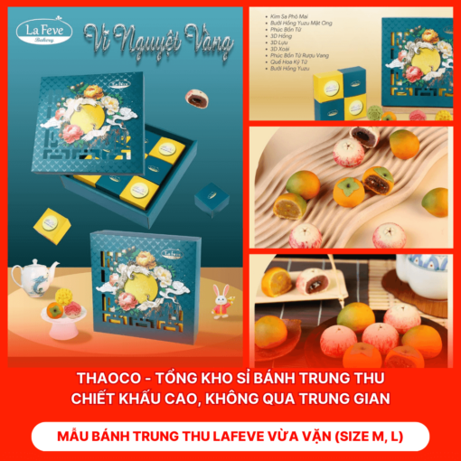 Bánh Trung Thu Lafeve Vừa Vặn (Size M, L)