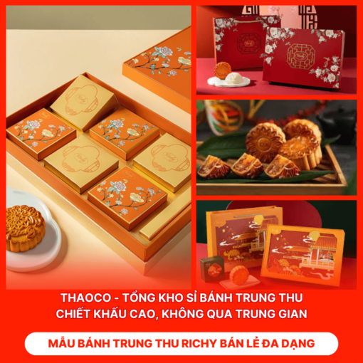 Bánh Trung Thu Richy Bán Lẻ Đa Dạng