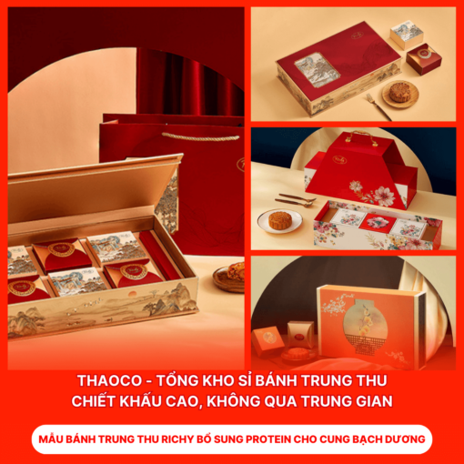 Bánh Trung Thu Richy Bổ Sung Protein Cho Cung Bạch Dương