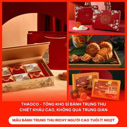 Bánh Trung Thu Richy Người Cao Tuổi Ít Ngọt