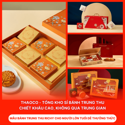 Bánh Trung Thu Richy Cho Người Lớn Tuổi Dễ Thưởng Thức