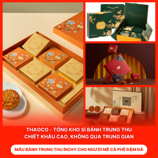 Bánh Trung Thu Richy Cho Người Mê Cà Phê Đậm Đà