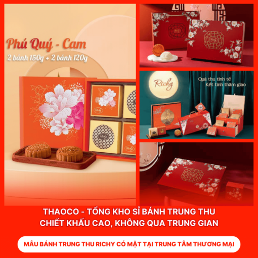 Bánh Trung Thu Richy Có Mặt Tại Trung Tâm Thương Mại