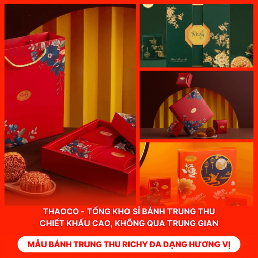Bánh Trung Thu Richy Đa Dạng Hương Vị