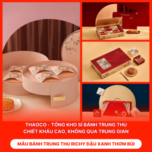 Bánh Trung Thu Richy Đậu Xanh Thơm Bùi