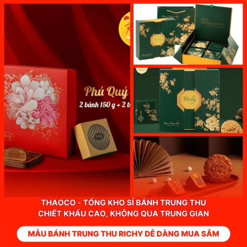 Bánh Trung Thu Richy Dễ Dàng Mua Sắm