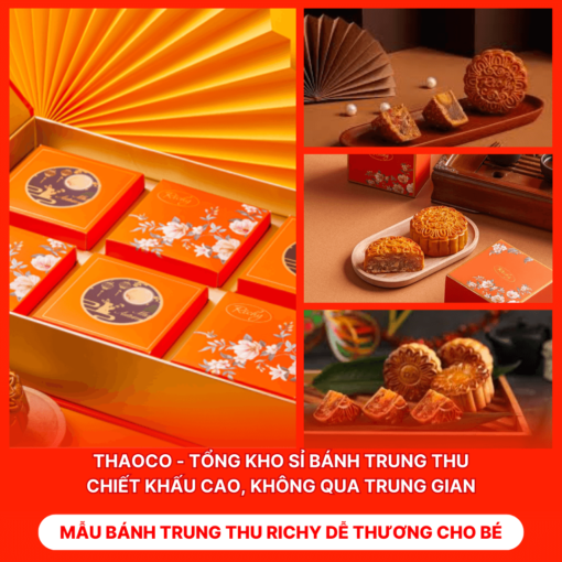 Bánh Trung Thu Richy Dễ Thương Cho Bé
