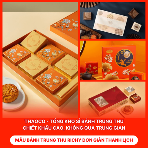 Bánh Trung Thu Richy Đơn Giản Thanh Lịch