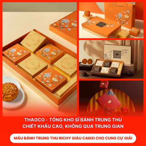 Bánh Trung Thu Richy Giàu Canxi Cho Cung Cự Giải