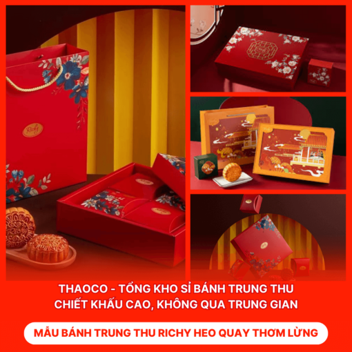 Bánh Trung Thu Richy Heo Quay Thơm Lừng