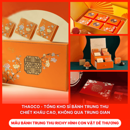 Bánh Trung Thu Richy Hình Con Vật Dễ Thương