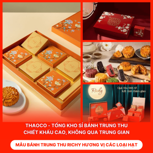 Bánh Trung Thu Richy Hương Vị Các Loại Hạt