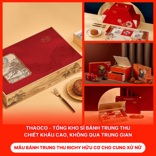 Bánh Trung Thu Richy Hữu Cơ Cho Cung Xử Nữ
