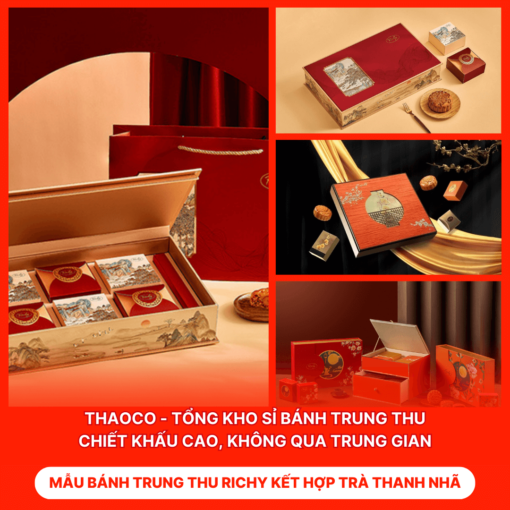 Bánh Trung Thu Richy Kết Hợp Trà Thanh Nhã