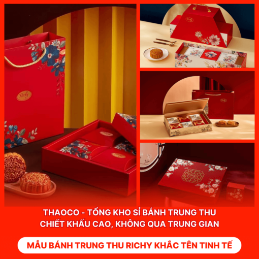 Bánh Trung Thu Richy Khắc Tên Tinh Tế