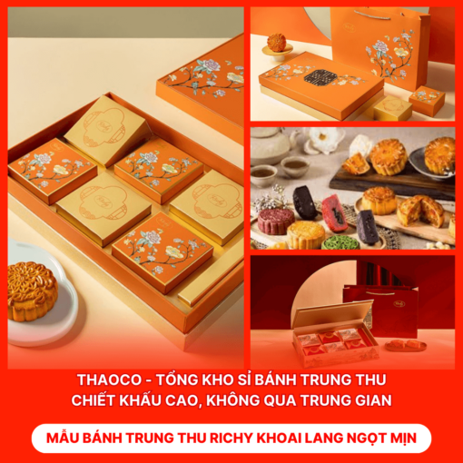 Bánh Trung Thu Richy Khoai Lang Ngọt Mịn
