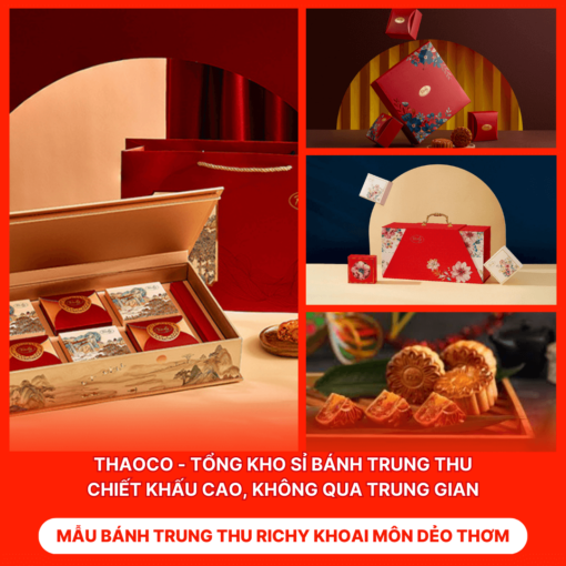 Bánh Trung Thu Richy Khoai Môn Dẻo Thơm