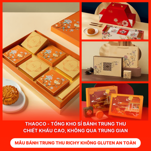 Bánh Trung Thu Richy Không Gluten An Toàn
