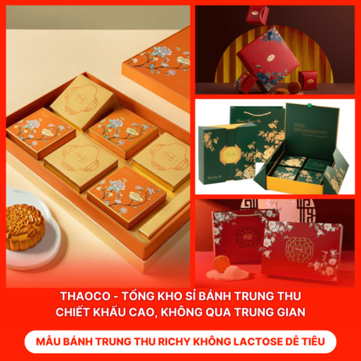 Bánh Trung Thu Richy Không Lactose Dễ Tiêu