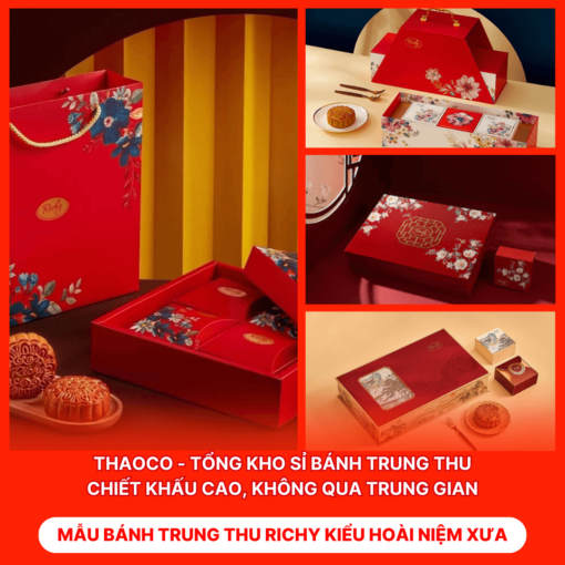 Bánh Trung Thu Richy Kiểu Hoài Niệm Xưa