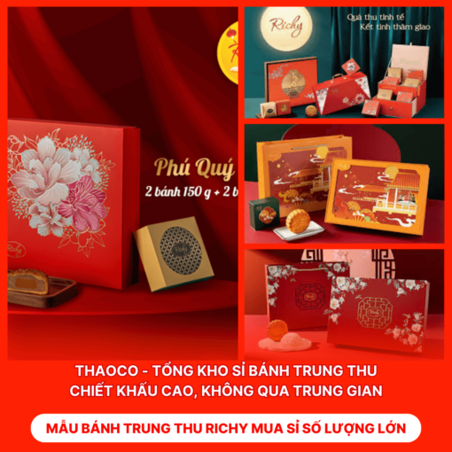 Bánh Trung Thu Richy Bán Sỉ Số Lượng Lớn