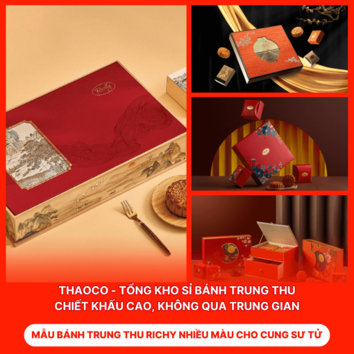 Bánh Trung Thu Richy Nhiều Màu Cho Cung Sư Tử
