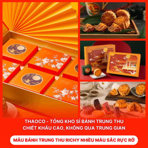 Bánh Trung Thu Richy Nhiều Màu Sắc Rực Rỡ