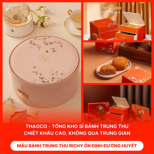 Bánh Trung Thu Richy Ổn Định Đường Huyết