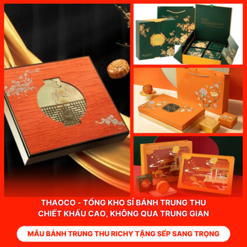 Bánh Trung Thu Richy Tặng Sếp Sang Trọng